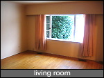 living room with hardwood floors