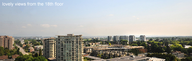 sub-penthouse condo for rent at Harmony #1801- 8288 Granville Ave, Richmond property managed by Sunstar Realty Ltd.